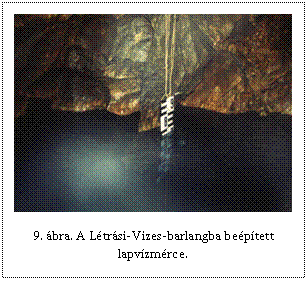 Sz�vegdoboz:  

9. �bra. A L�tr�si-Vizes-barlangba be�p�tett lapv�zm�rce.
